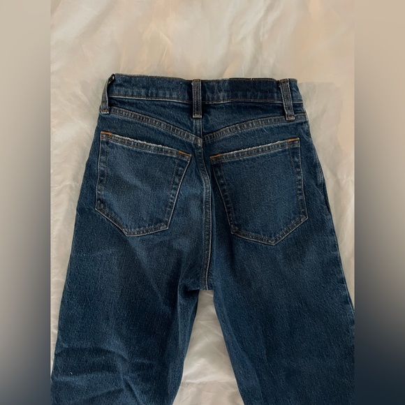 Abercrombie & Fitch - Ultra High Rise 90s Straight Jean Size: 24 SHORT - Picture 3 of 7